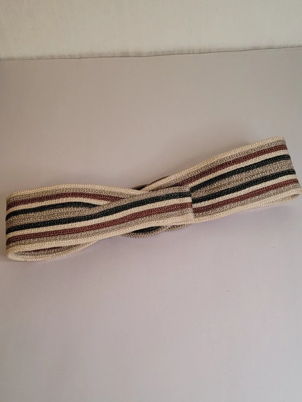 Vintage 80s Braided Belt Size Small